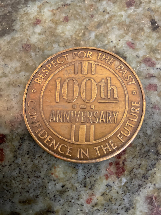 Rowley IA 100th Anniversary Coin 1973