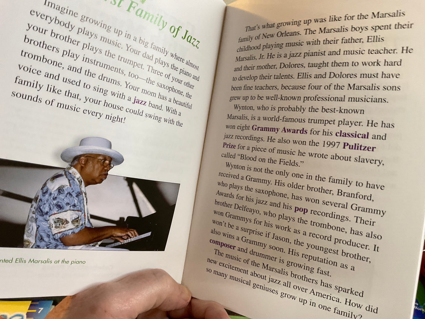 Book Growing Up With Music The Amazing Marsalis Family