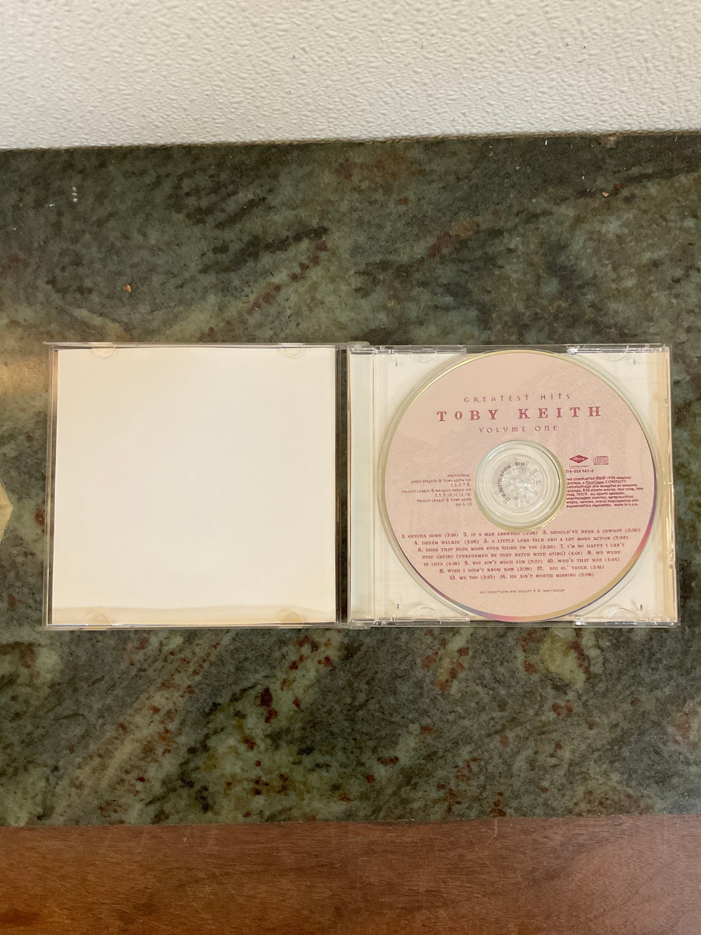 Toby Keith Greatest Hits Volume 1