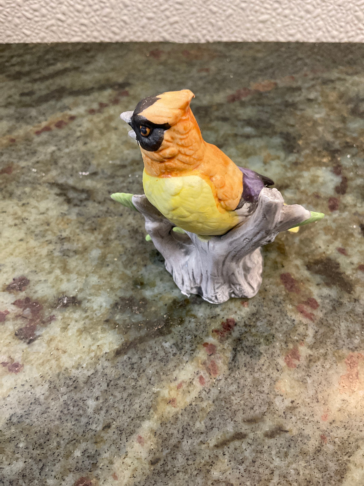Vintage Mini Cardinals  Ceramic Figurine