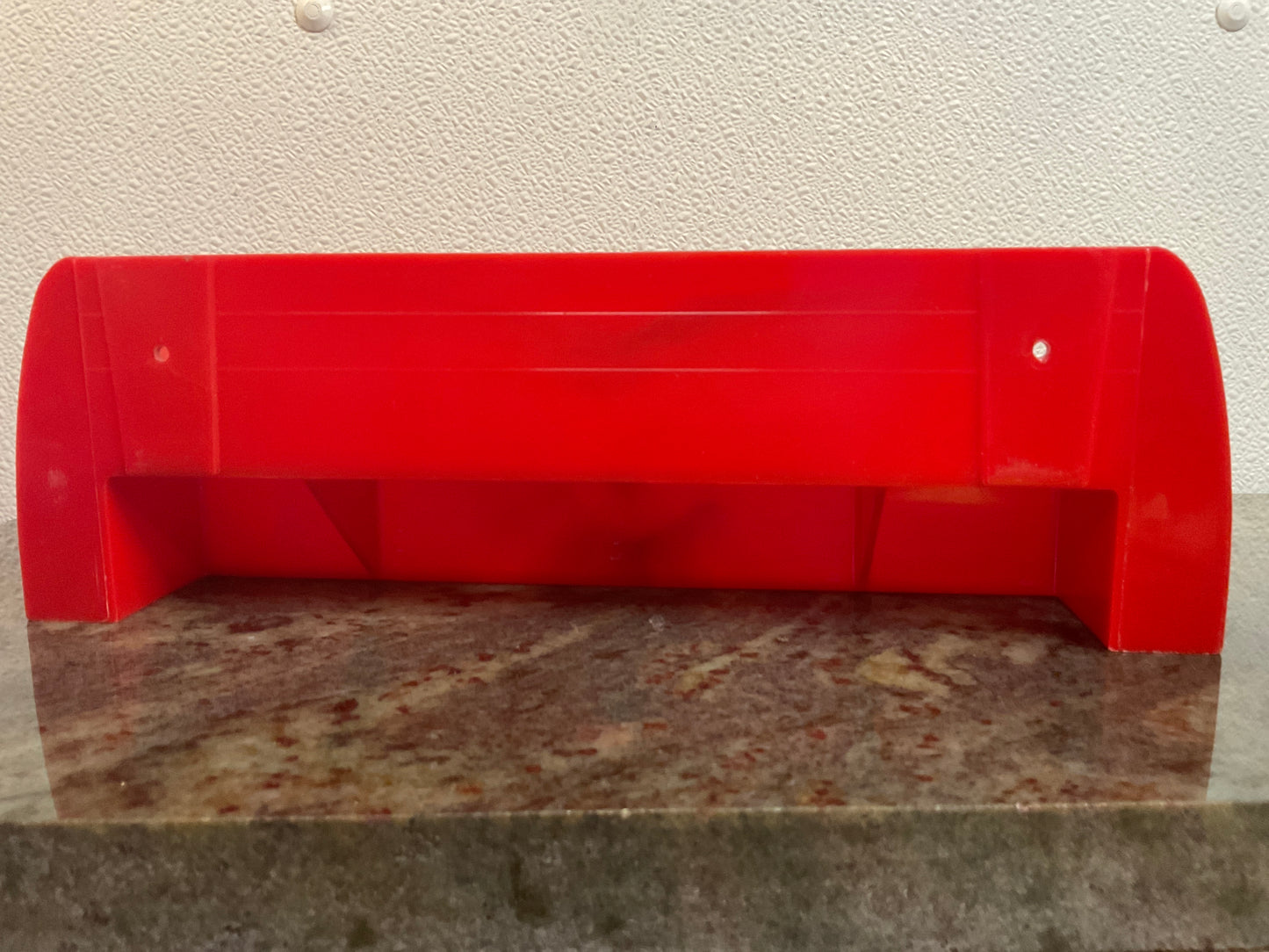 Vintage Griffith Red Plastic Spice Rack Only