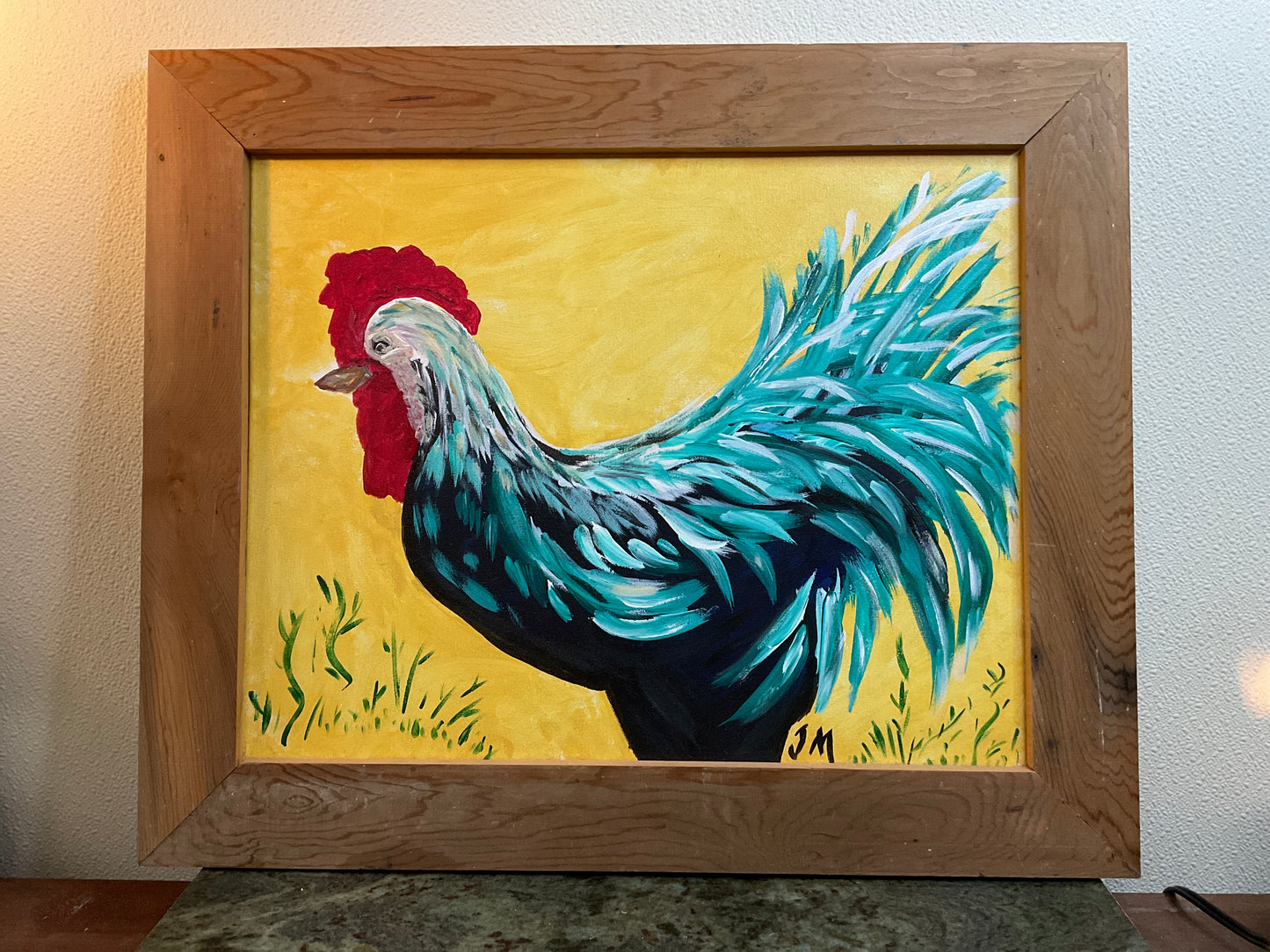 Frenchy on canvas