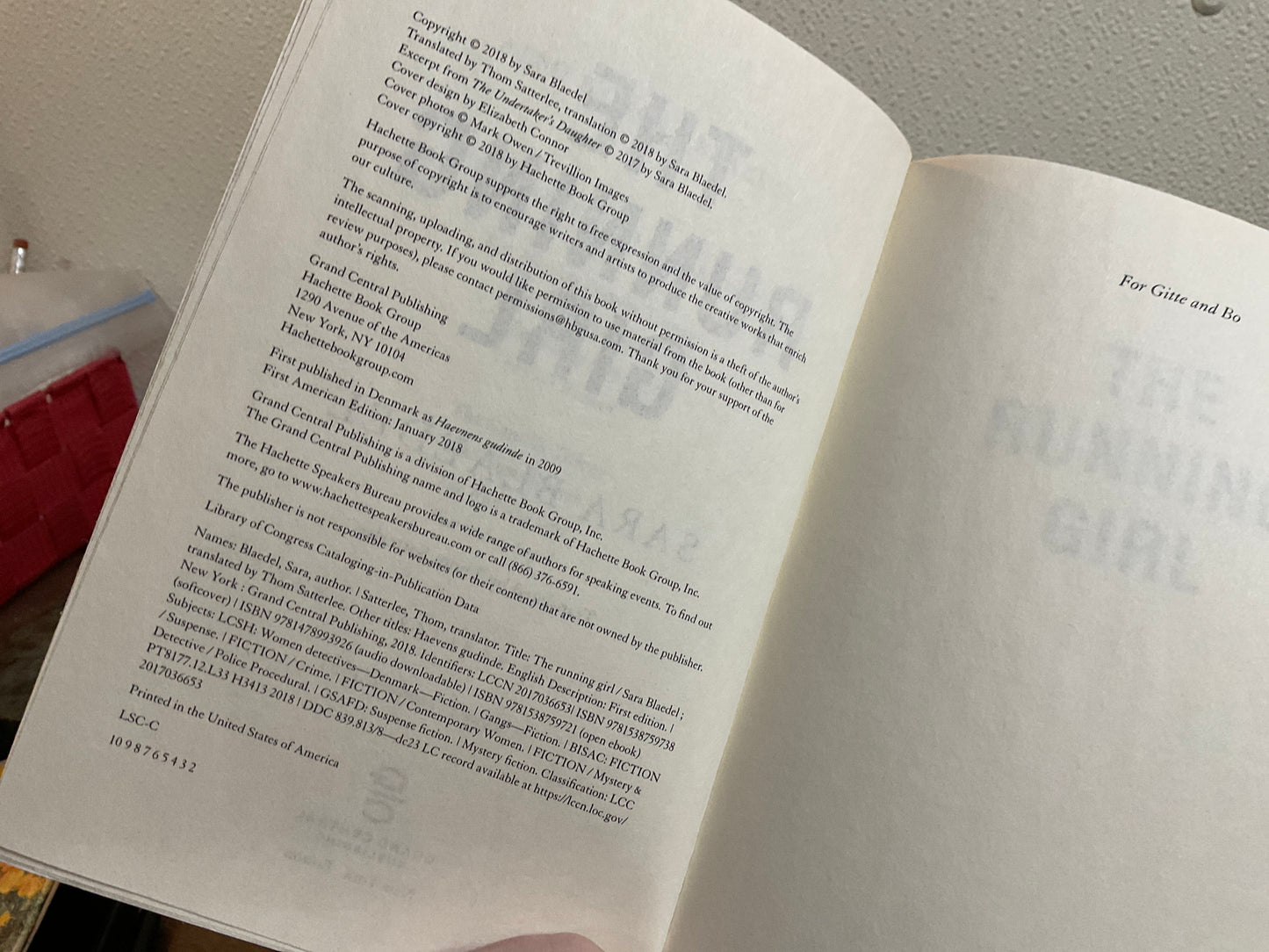 Book The Running Girl