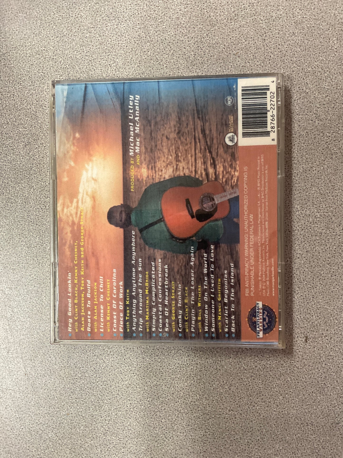 CD Jimmy Buffett License to Chill