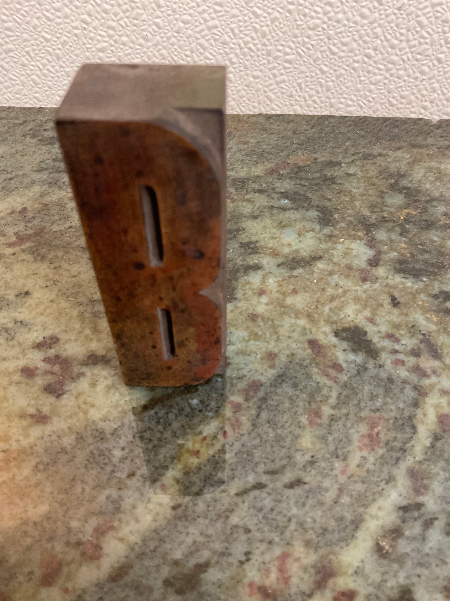 Printers Block “ Letter B”