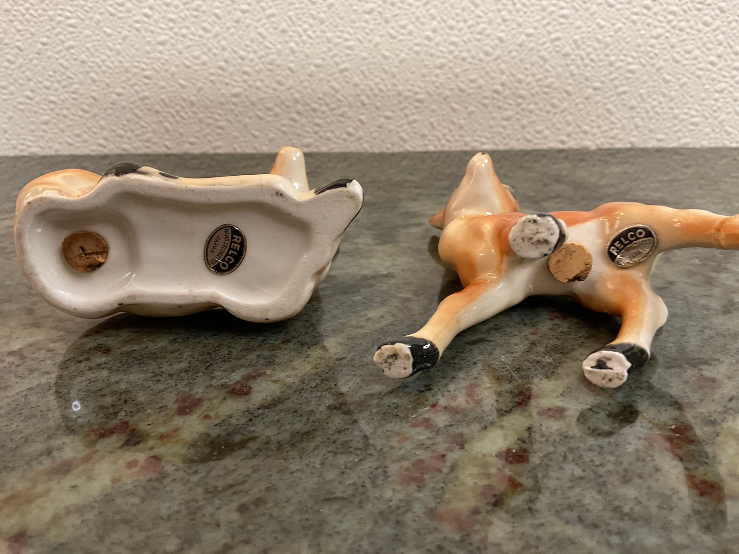 Vtg Mid-Century Fawn Deer S&P Shakers