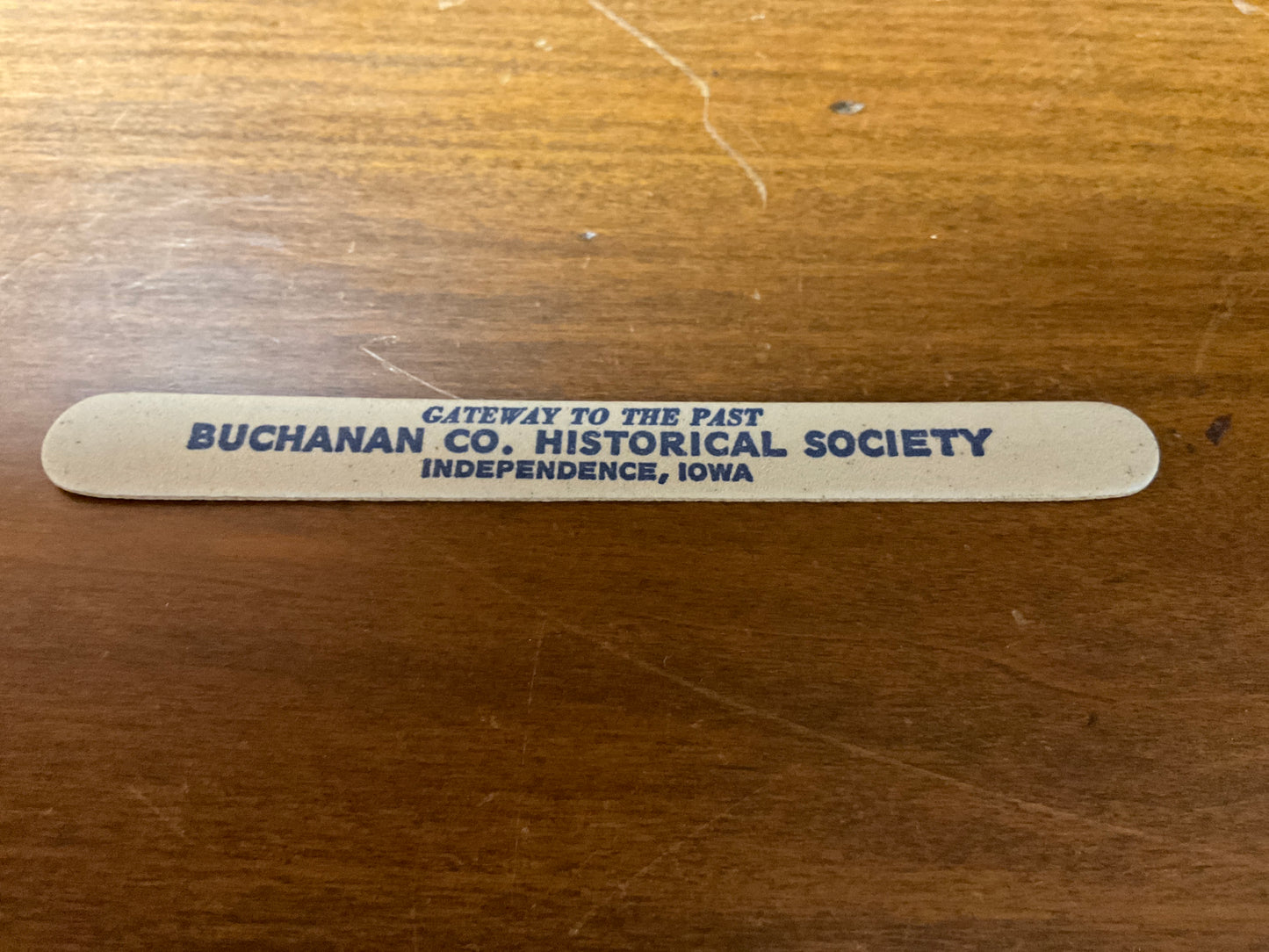 Fingernail File Buchanan Co. Historical Society Independence Iowa