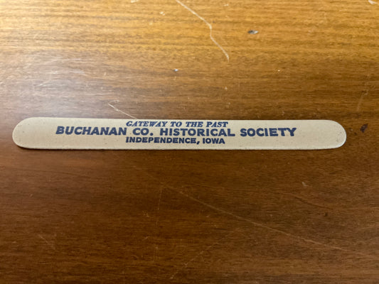 Fingernail File Buchanan Co. Historical Society Independence Iowa