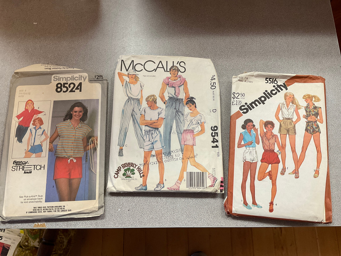 Bundle of 3 Sewing Patterns