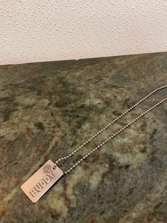 Disney Buddy Tag Necklace
