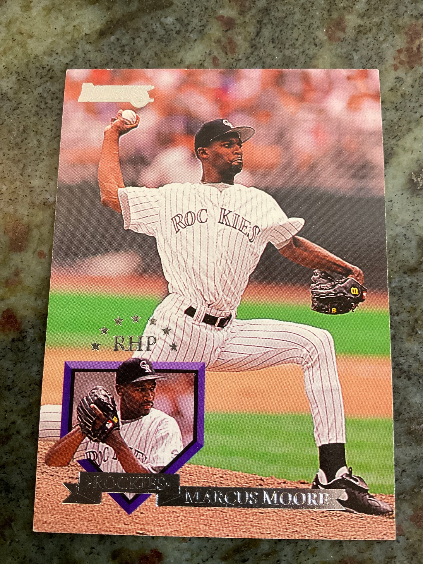 Marcus Moore 1994 Dunross Baseball Card