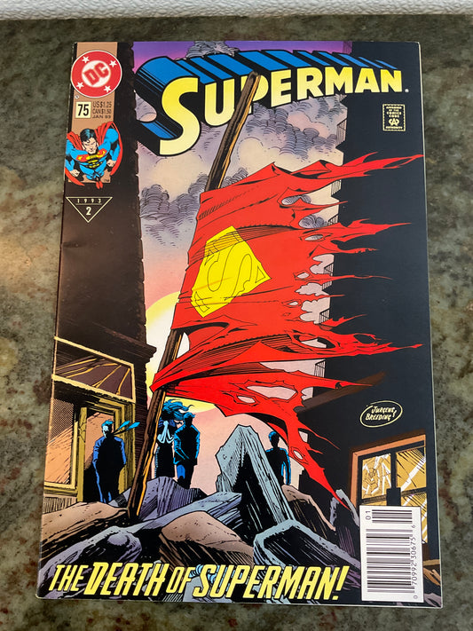 1993 Superman #75 The Death Of Superman