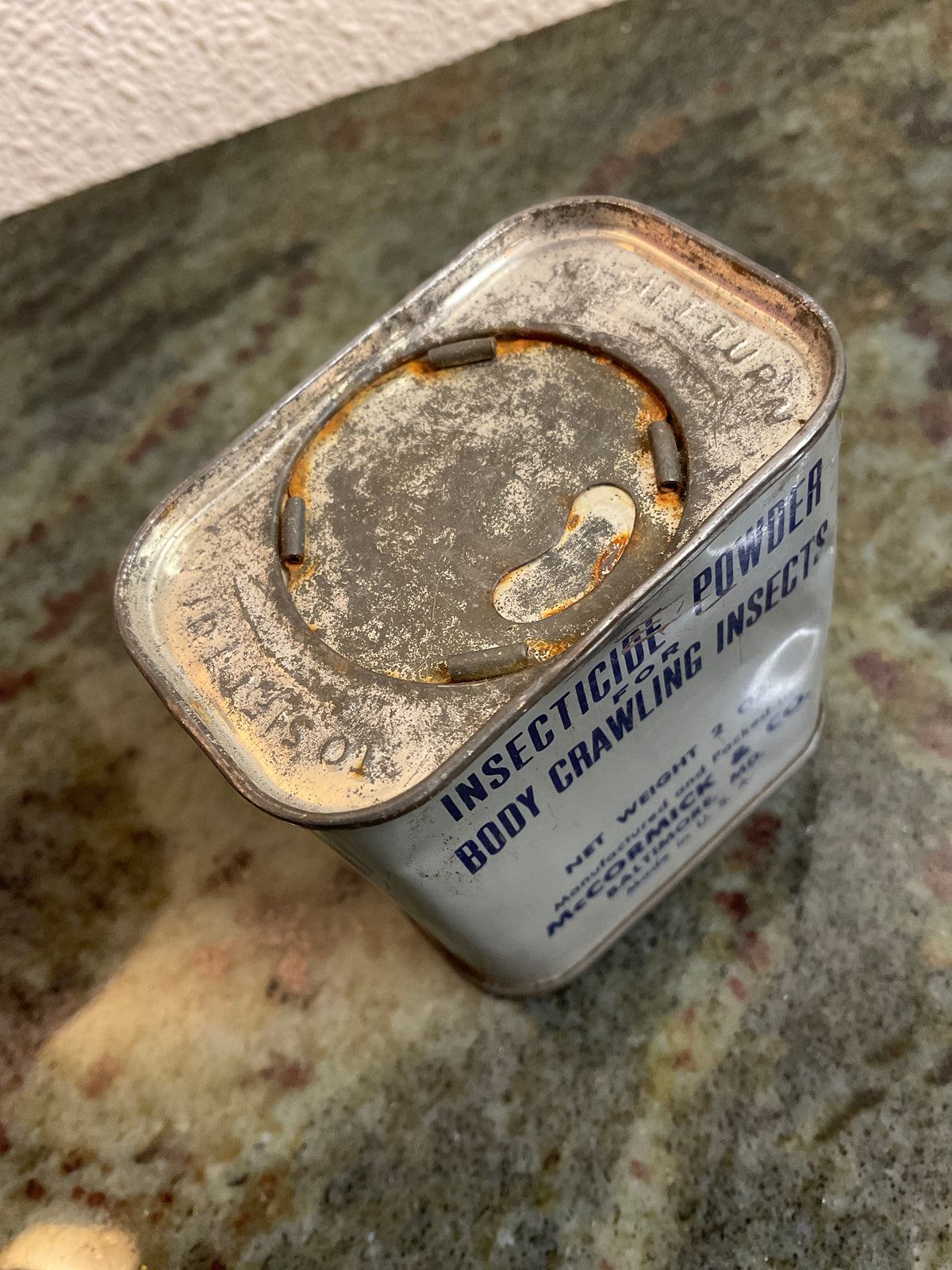World War ll Military Issued Insecticide