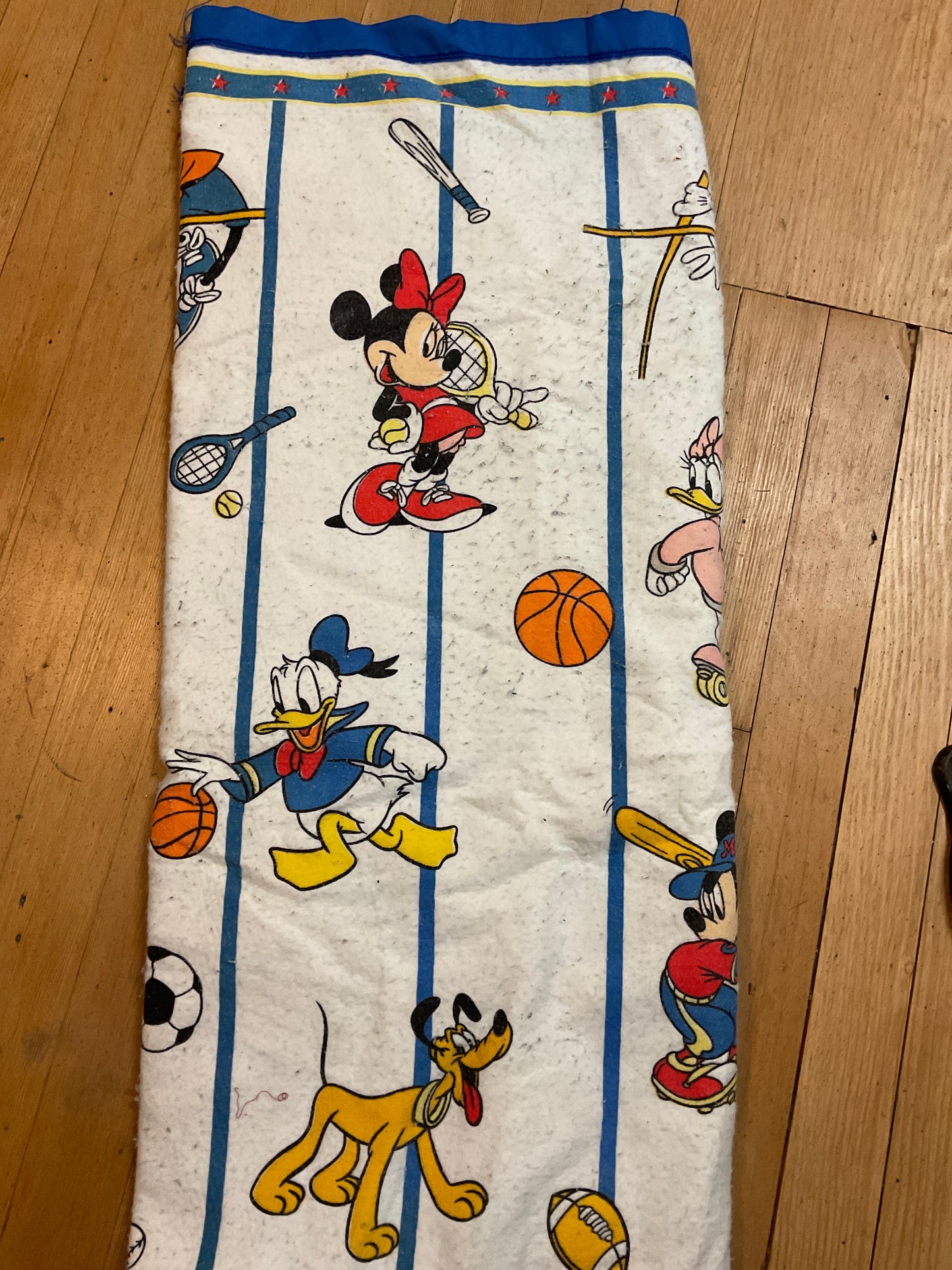 Vintage Mickey and Friend Blanket