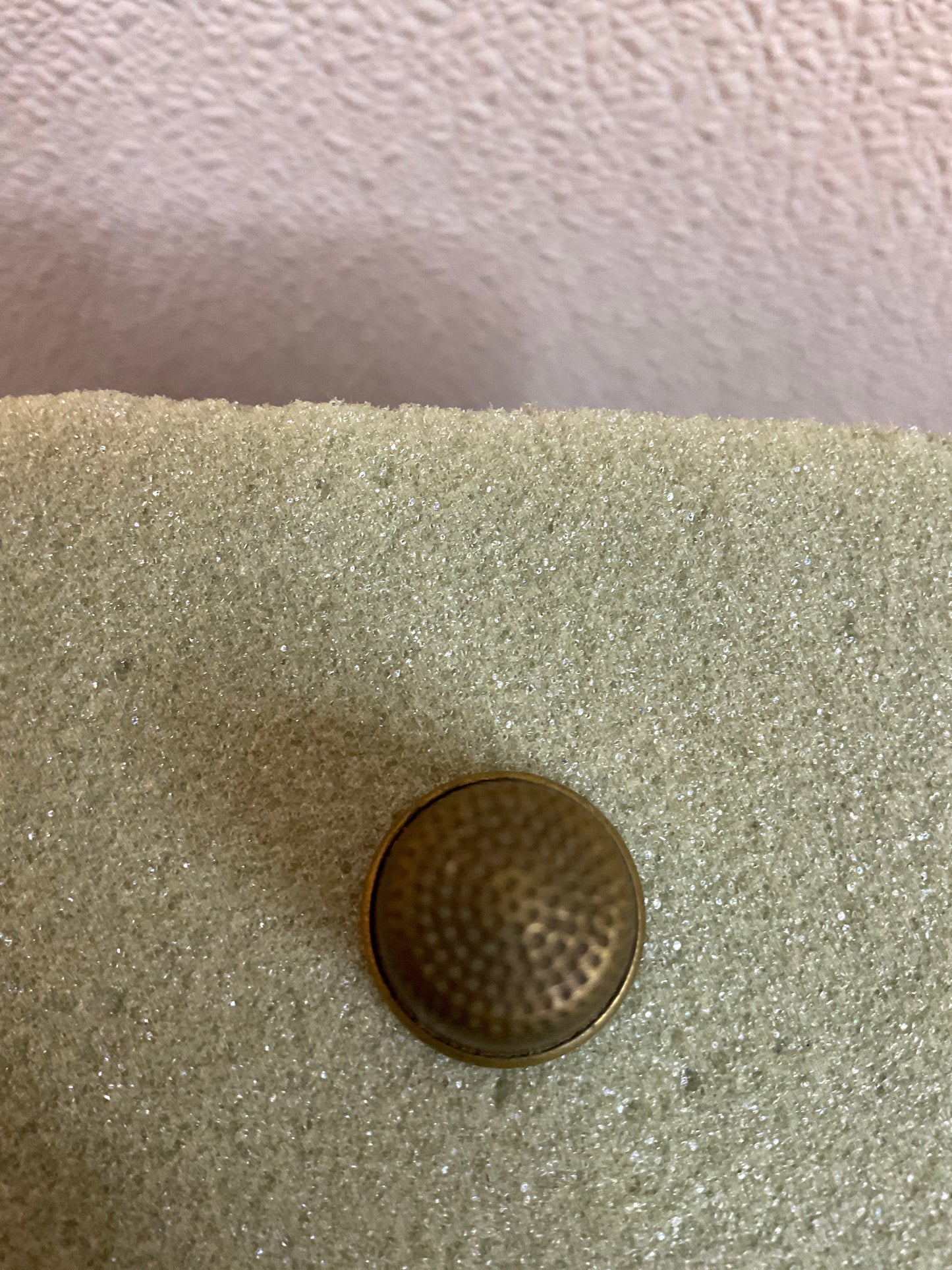 Vintage Brass Thimble