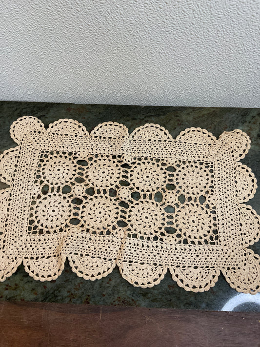 Vintage Rectangle Doily