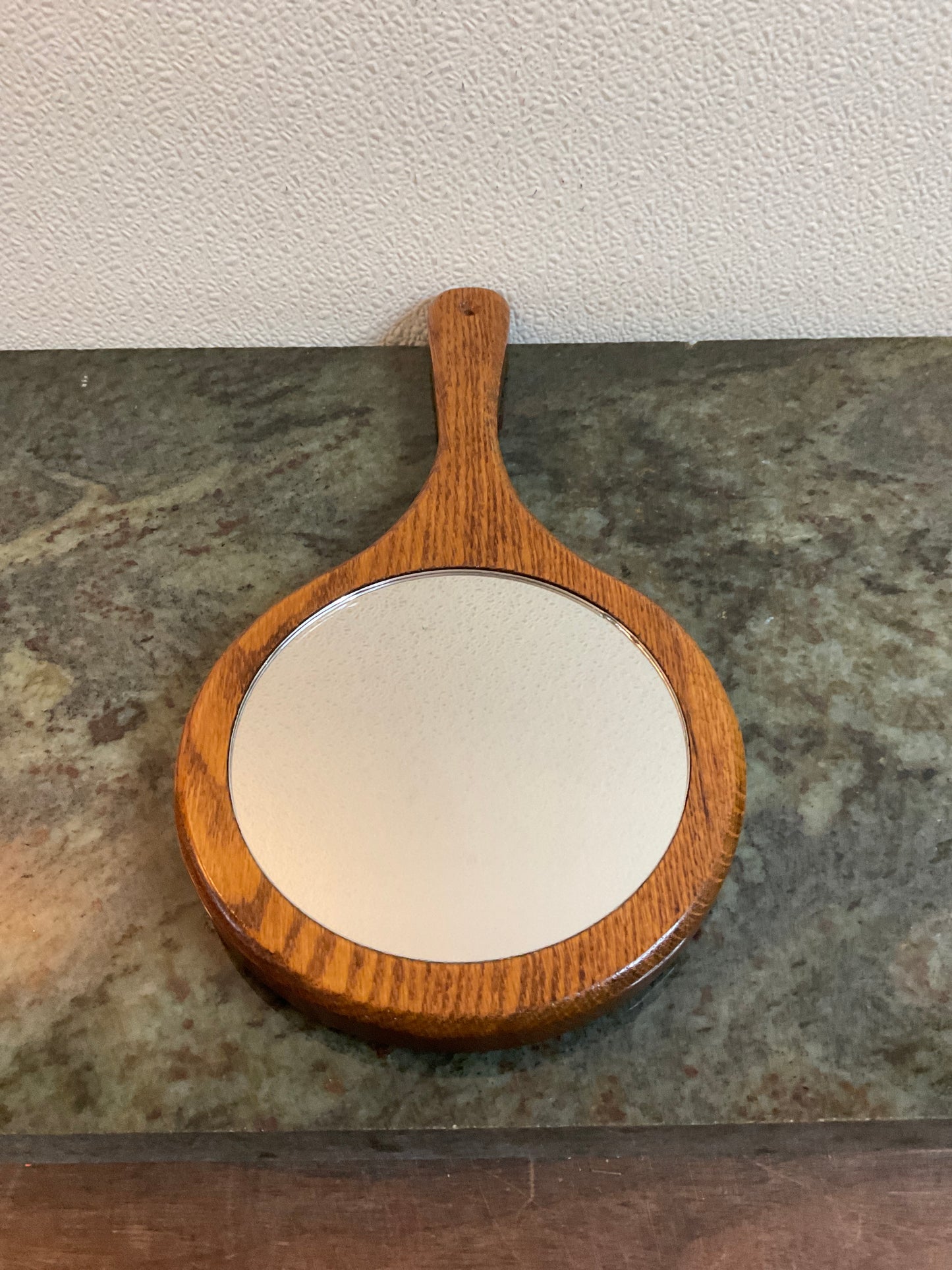 Wooden Hand Mirror