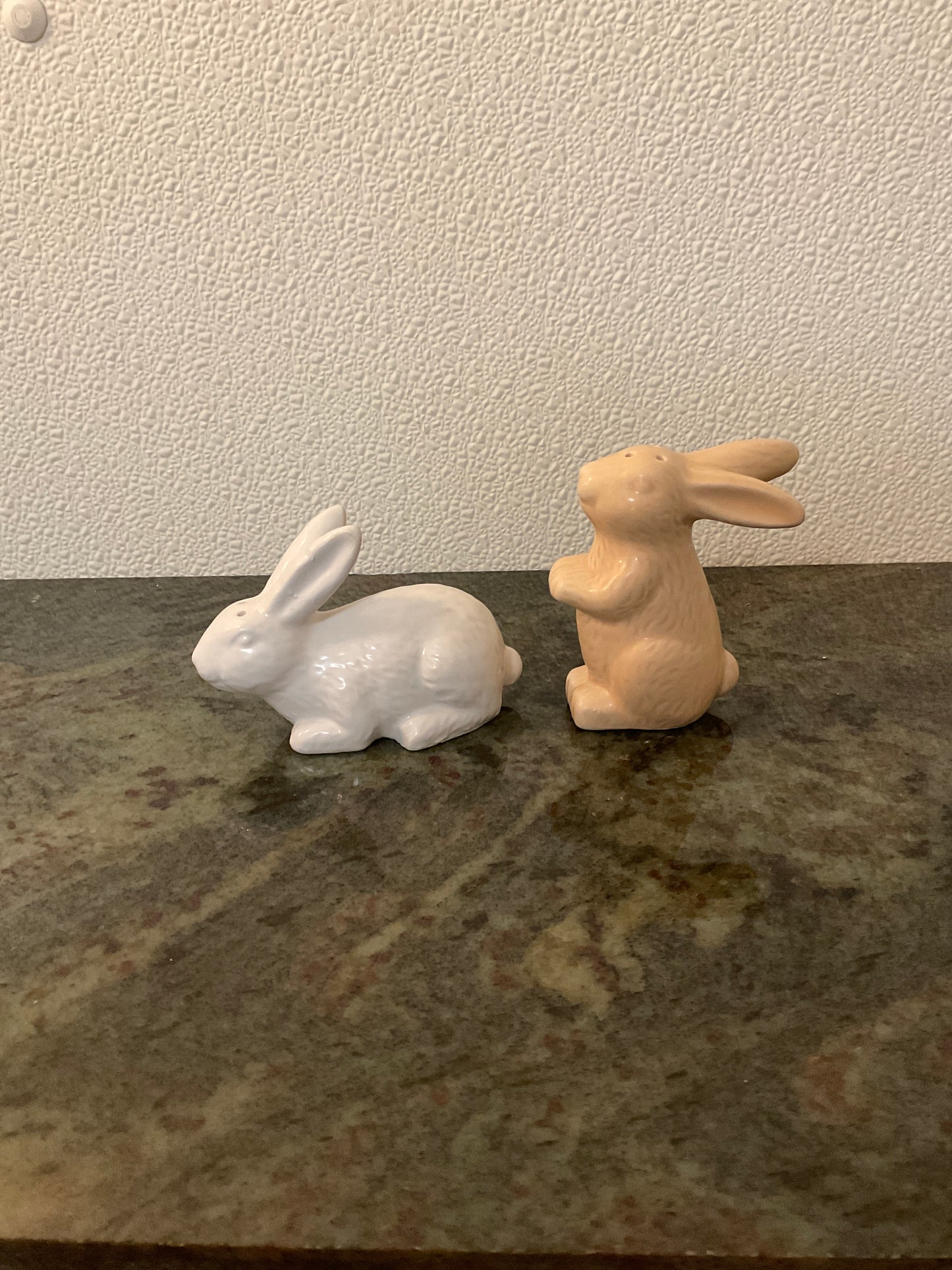 Ceramic Easter Bunny Salt And Pepper Shaker
