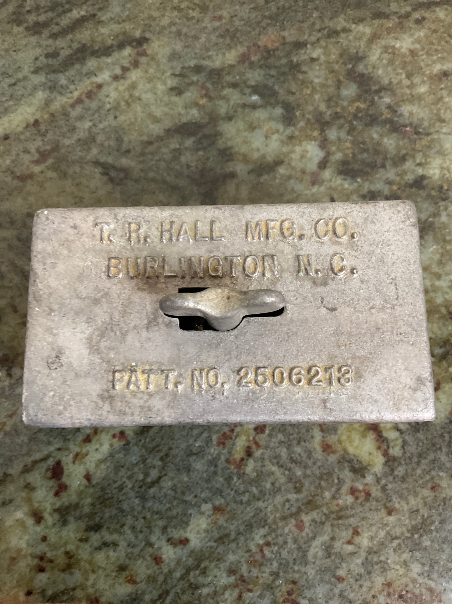 Vintage Aluminum Butter Mold