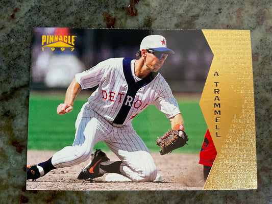 1997 Pinnacle Alan Trammell Baseball Card