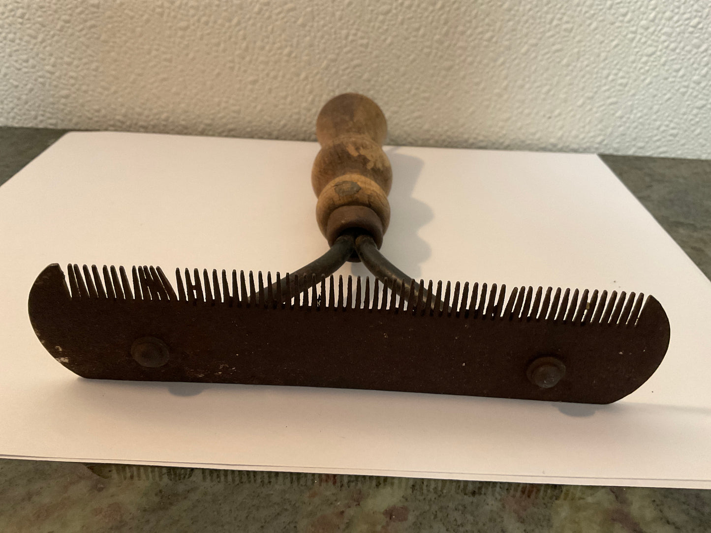 Vintage Grooming Animal Comb