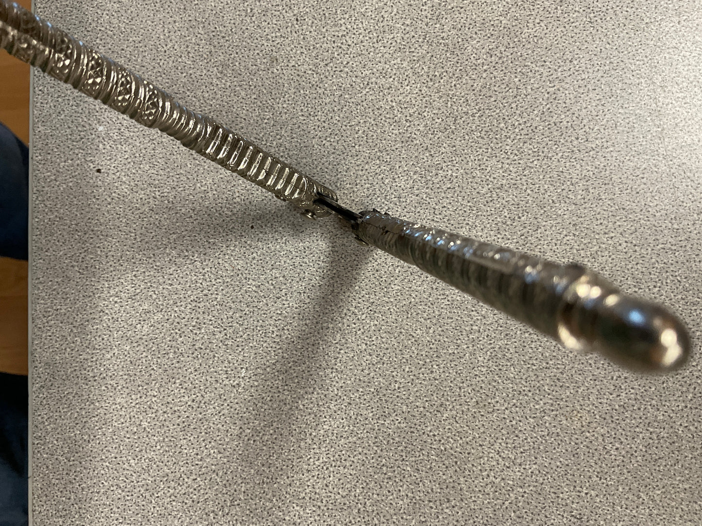 Vintage Metal Hand Nut Cracker