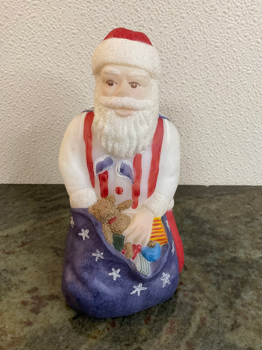Fenton 95th Anniversary Patriotic Santa Claus