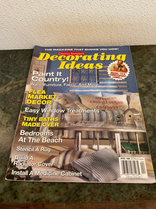 Country Sampler Decorating Ideas April 1998