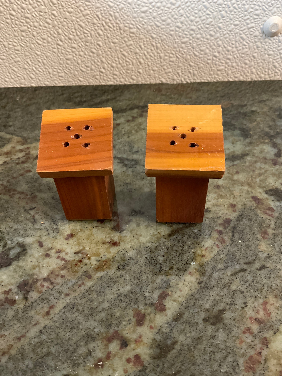 Vintage Salty & Peppery Shakers