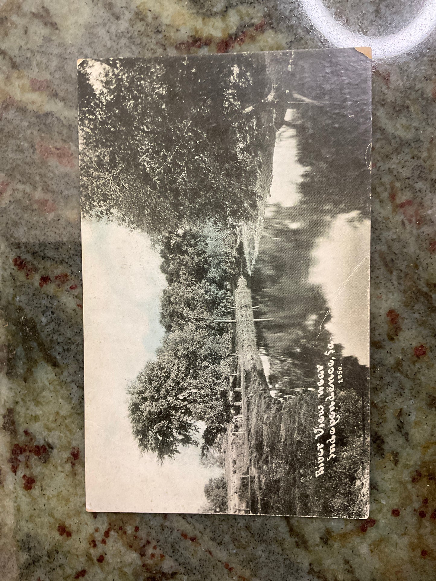 River View near Indep. IA 1909 Post Card