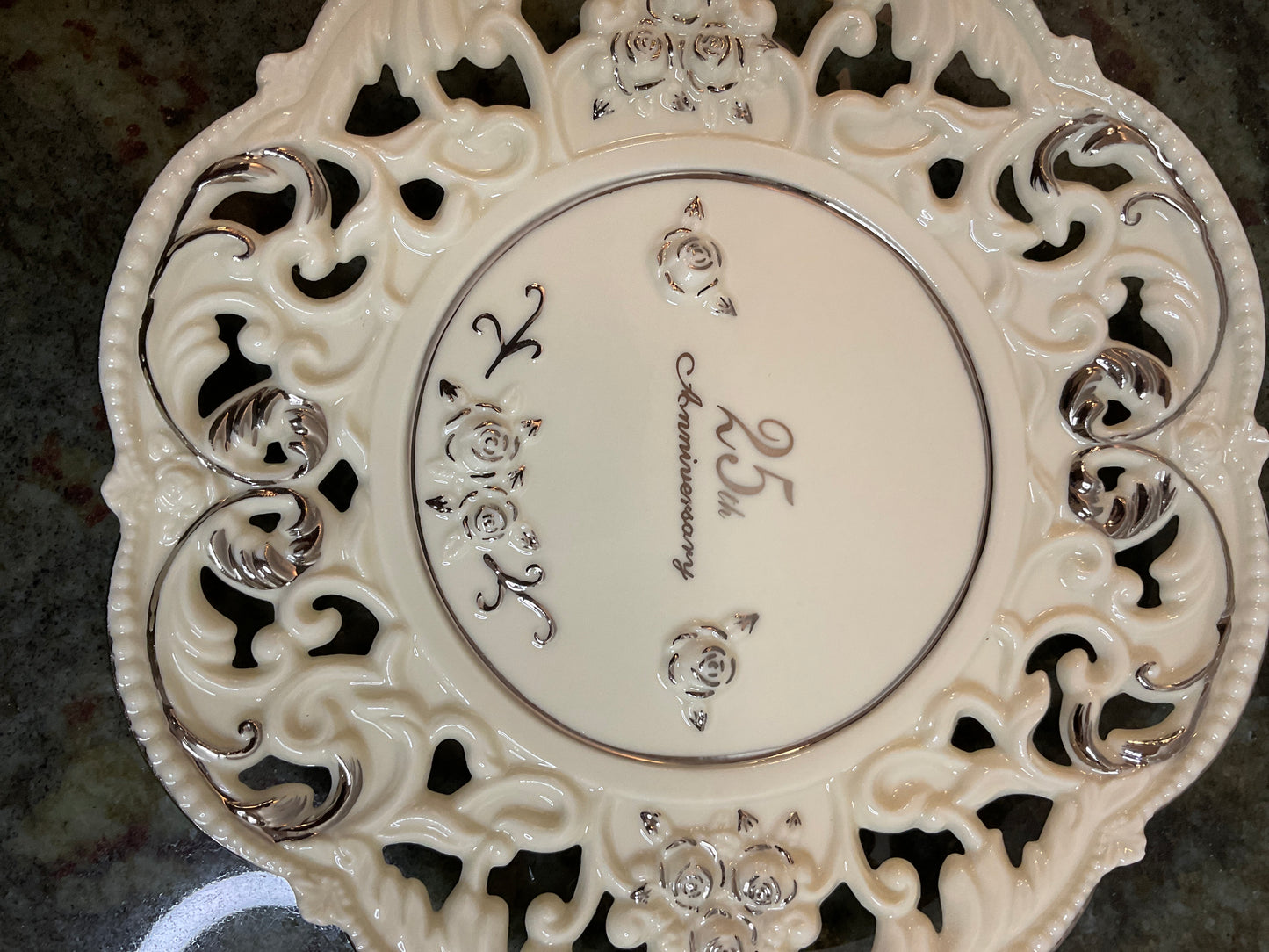 25th Anniversary Plate
