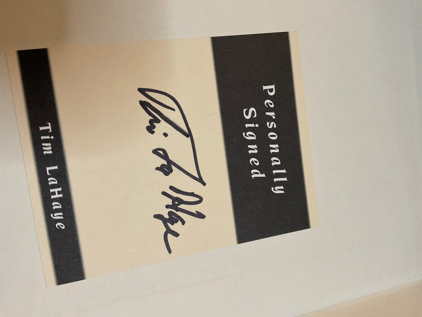 Book 2006 signed The Edge of Darkness