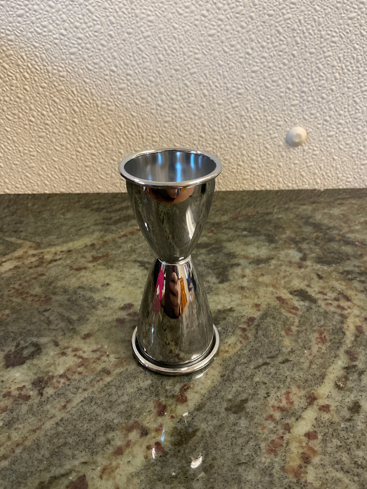 Double Tin Whiskey Shot Glass
