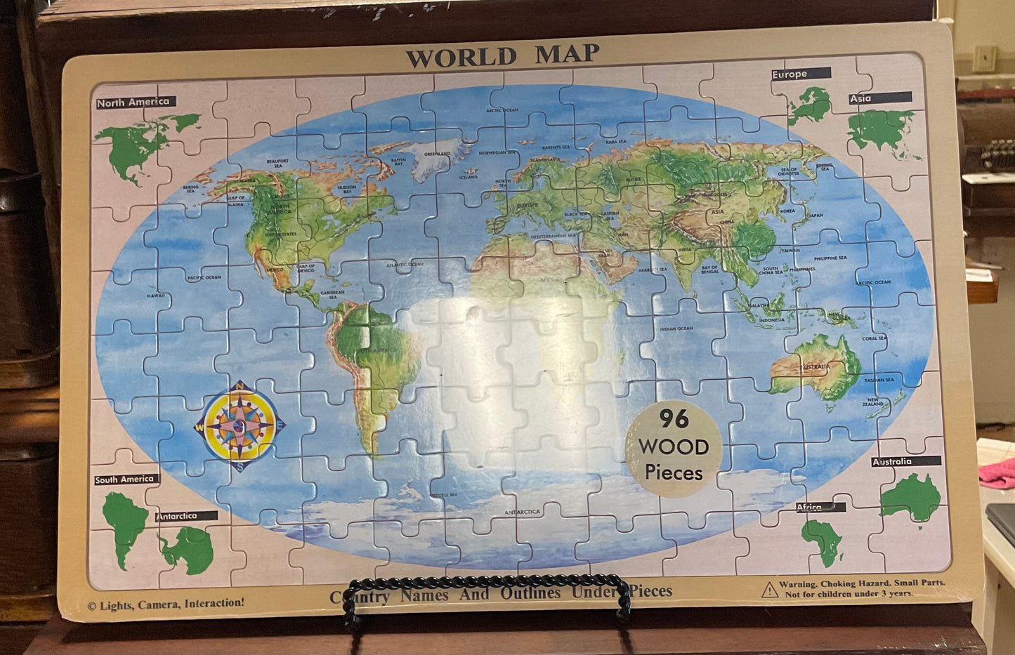 World Map Puzzle