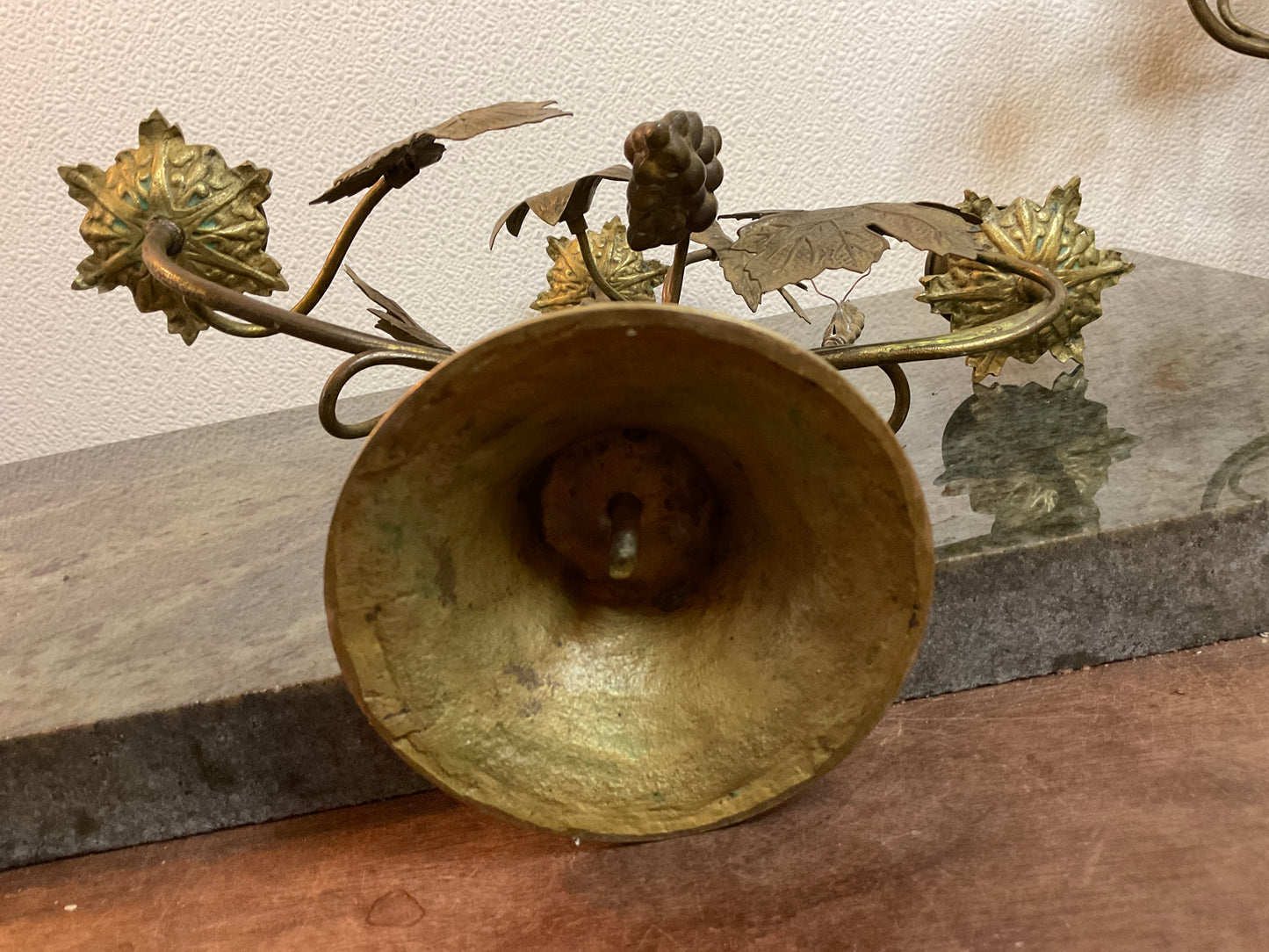 Decorative 3 Arm Brass Candelabra