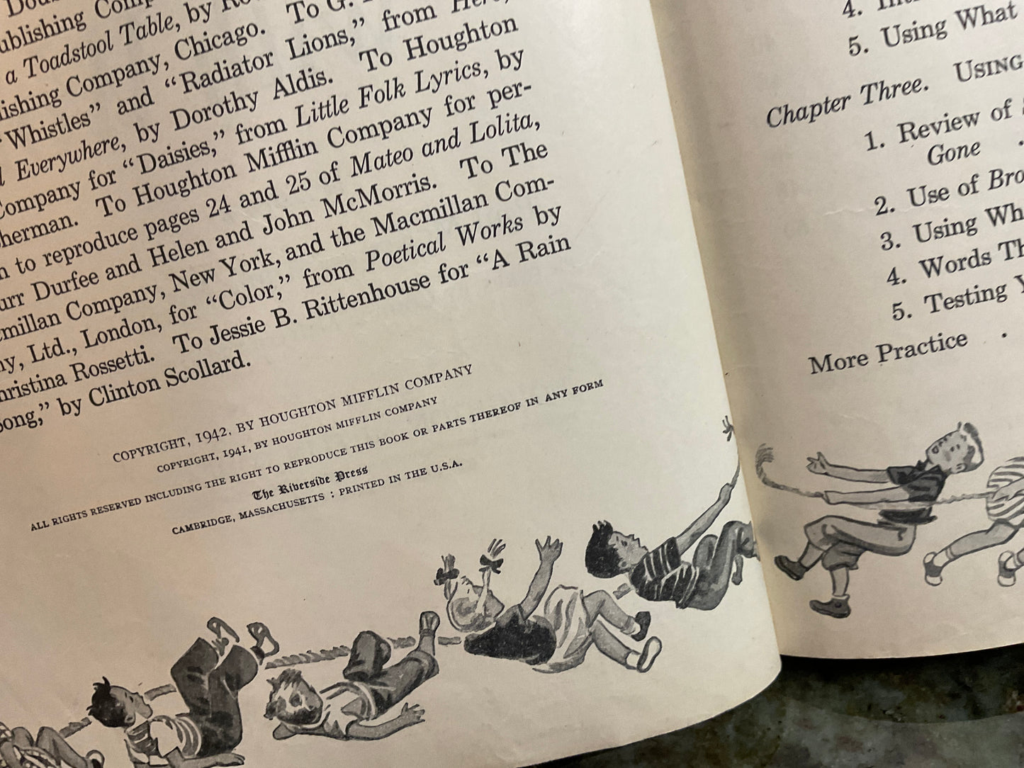 1942 Gaining Skill with Words Book