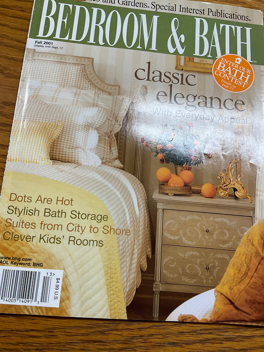 Better Homes and Gardens Fall 2001