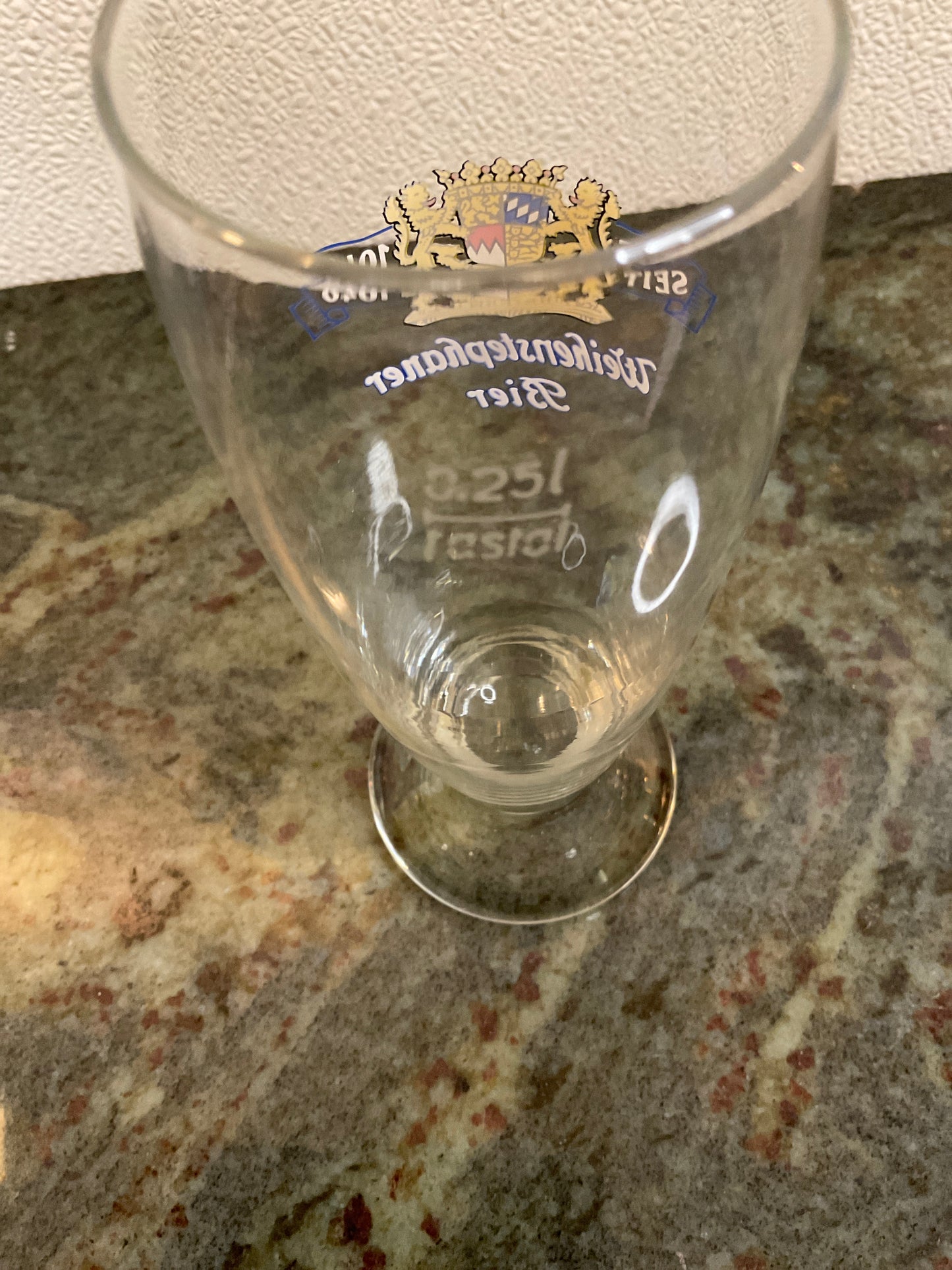 Seit 1040 Weihenstephaner Bier Glass