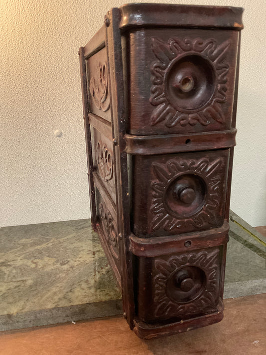 Vintage Sewing Machine Drawers