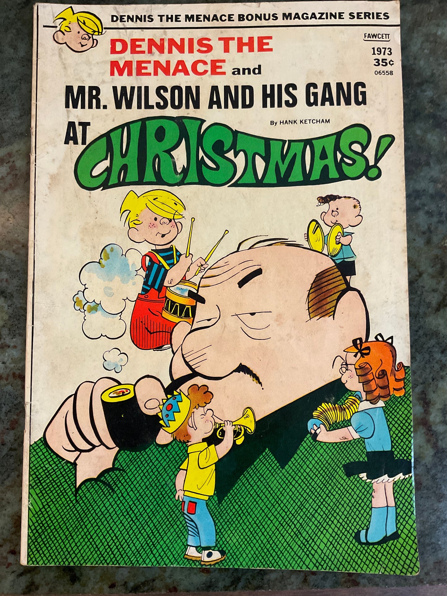 1973 Dennis The Menace And Mr. Wilson And His Gang At Christmas #122