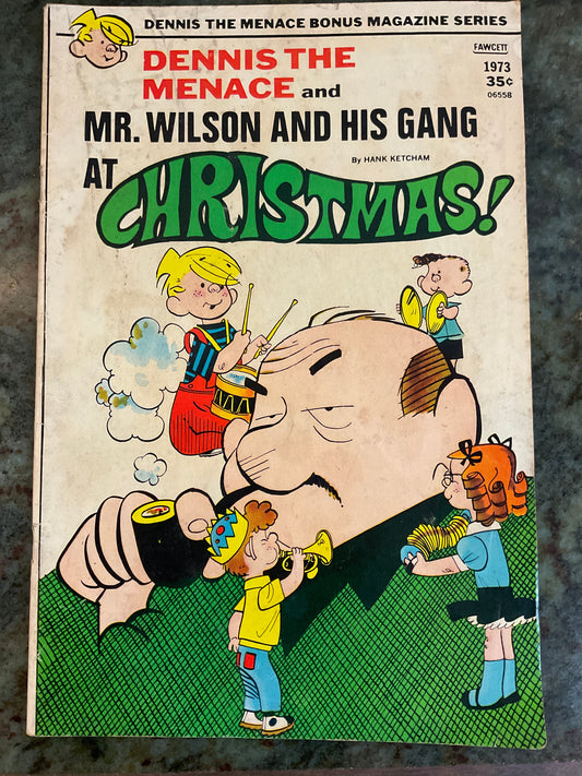 1973 Dennis The Menace And Mr. Wilson And His Gang At Christmas #122
