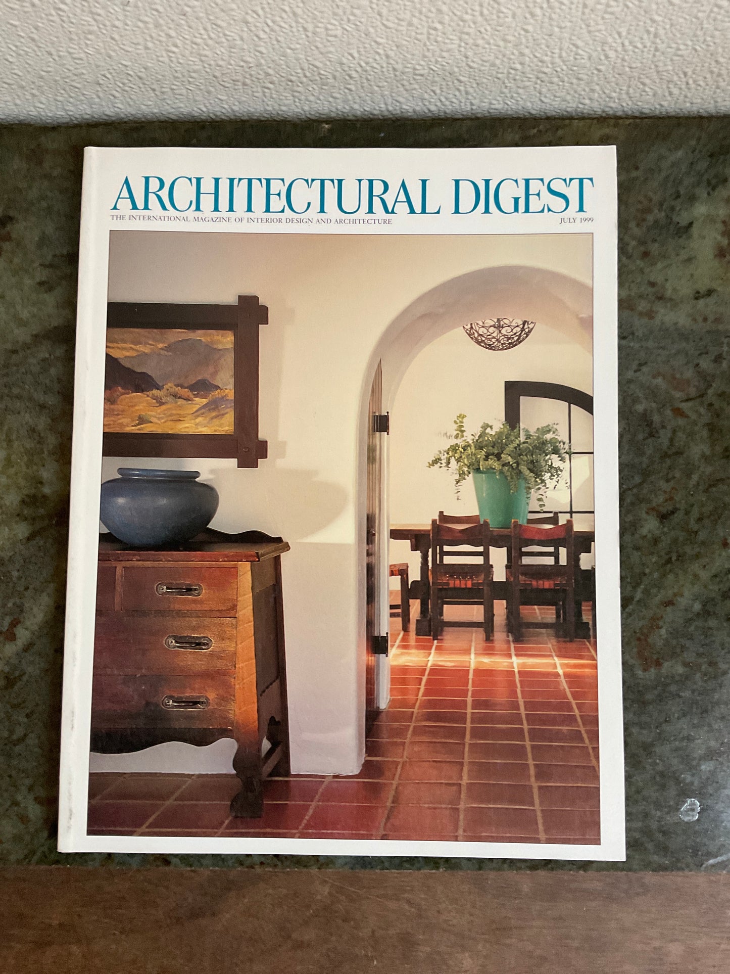 Architectural Digest Magazine July 1999