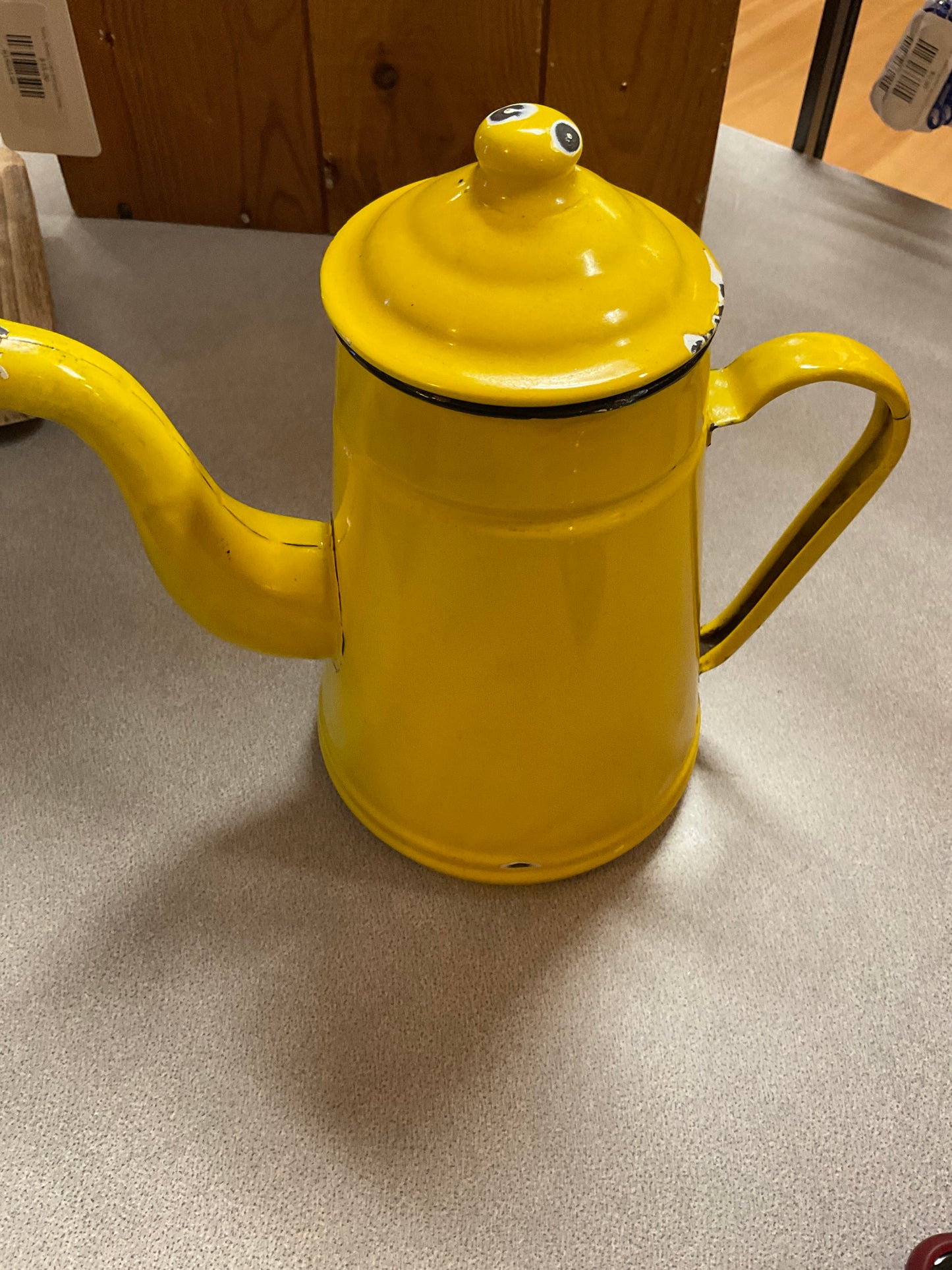 Yellow Coffee Pot
