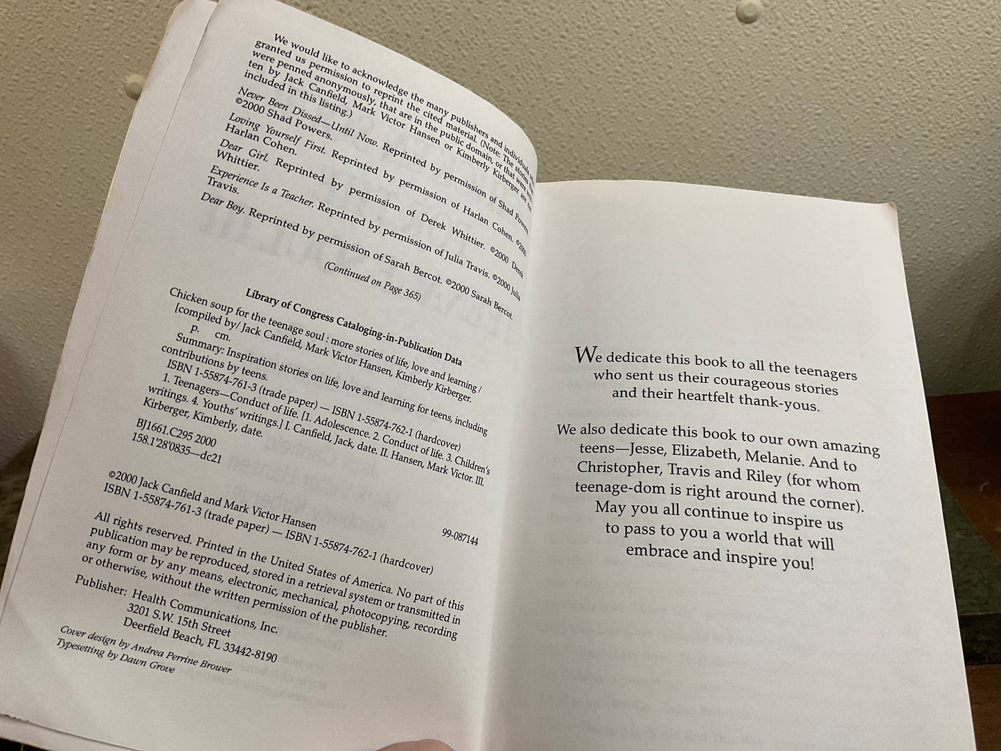 Book Chicken Soup For The Teenage Soul III