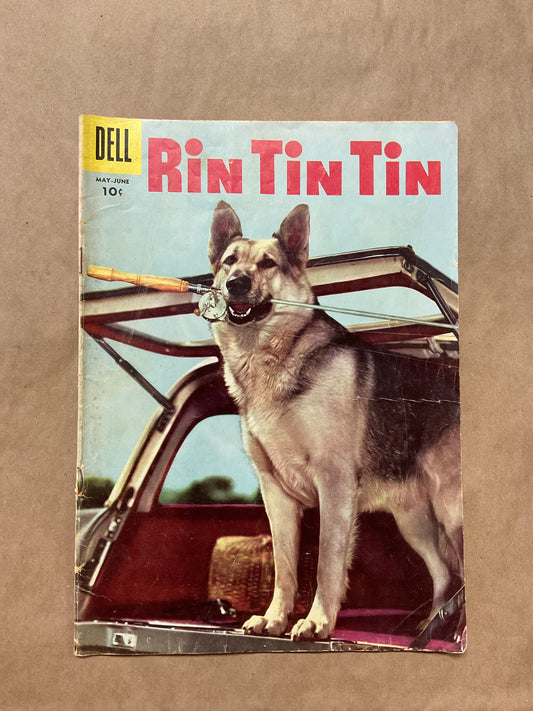 Vintage Rin Tin Tin May - June 1956 Comic Book