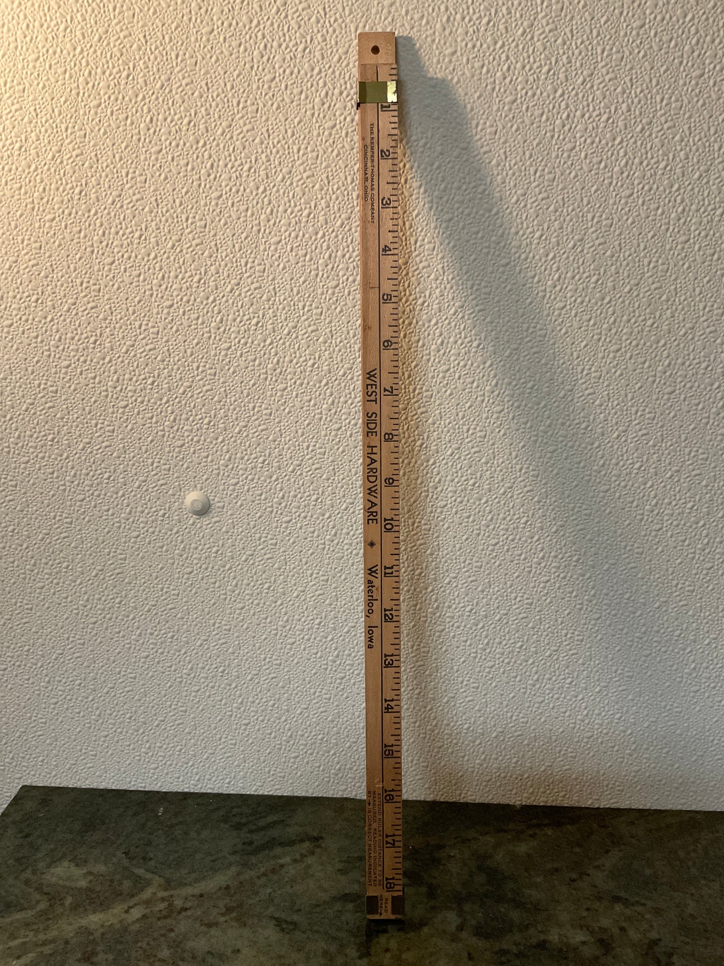 West Side Hardware, Walt IA 36” Sliding Ruler