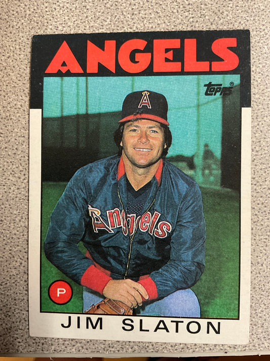 Baseball Card Jim Slaton
