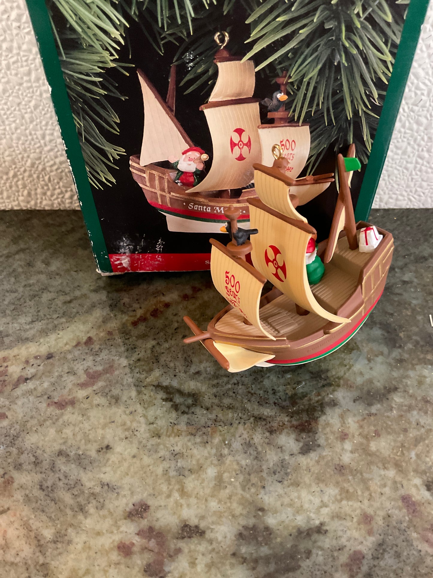 Hallmark Keepsake Ornament “ Santa Maria” Ship
