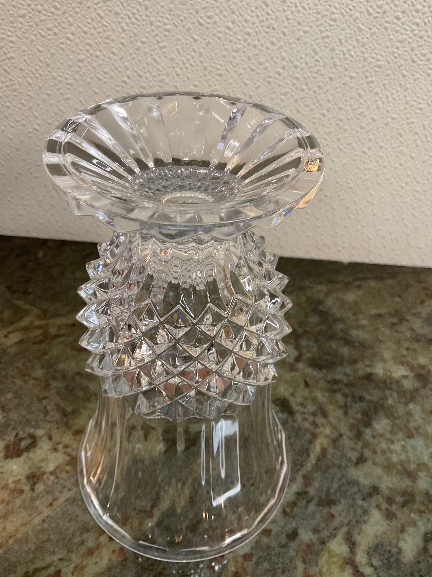 Vintage Cristal D’ Arques Longchamp Crystal  Vase