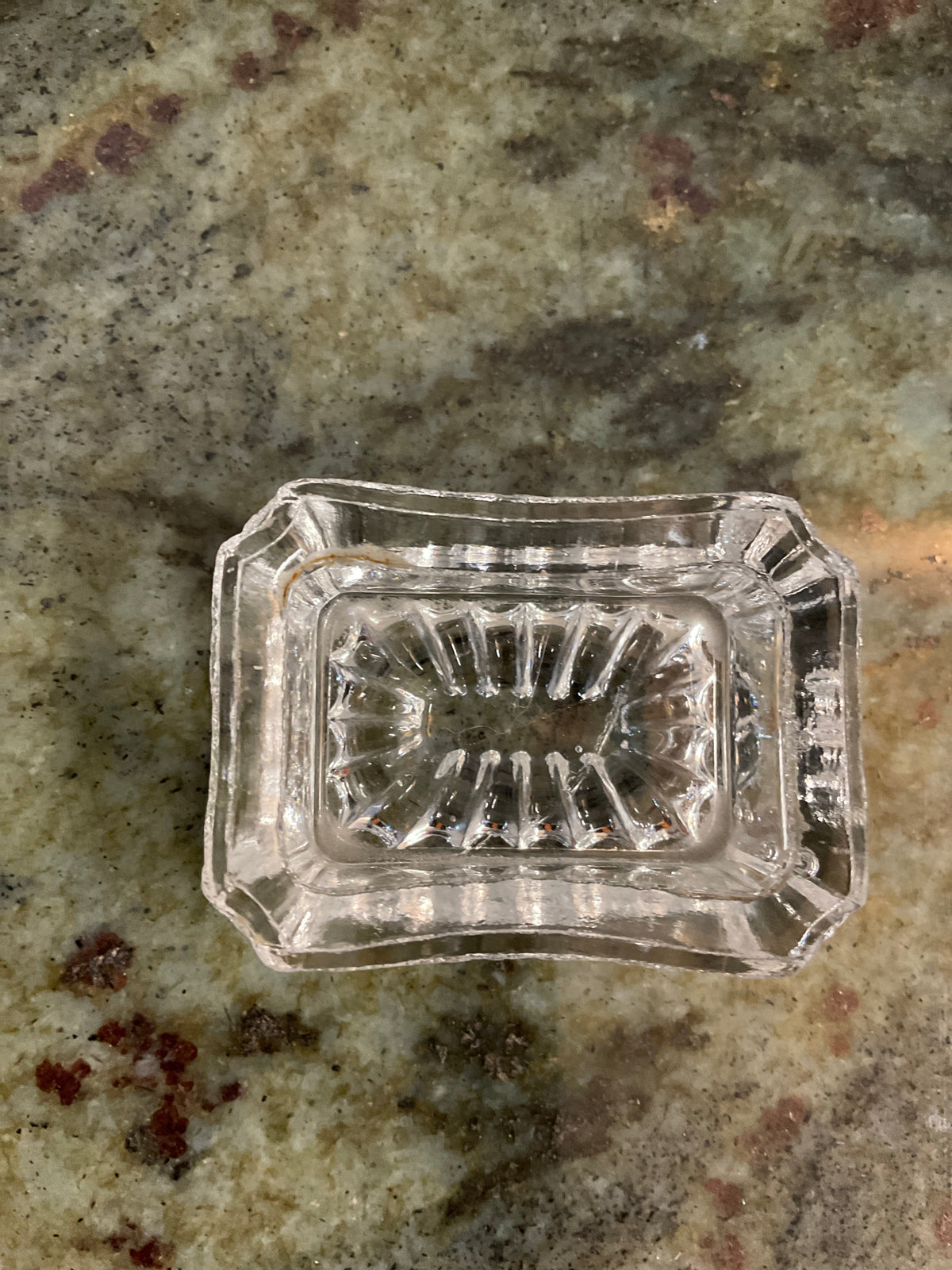 Pressed Glass Open Salt Cellar